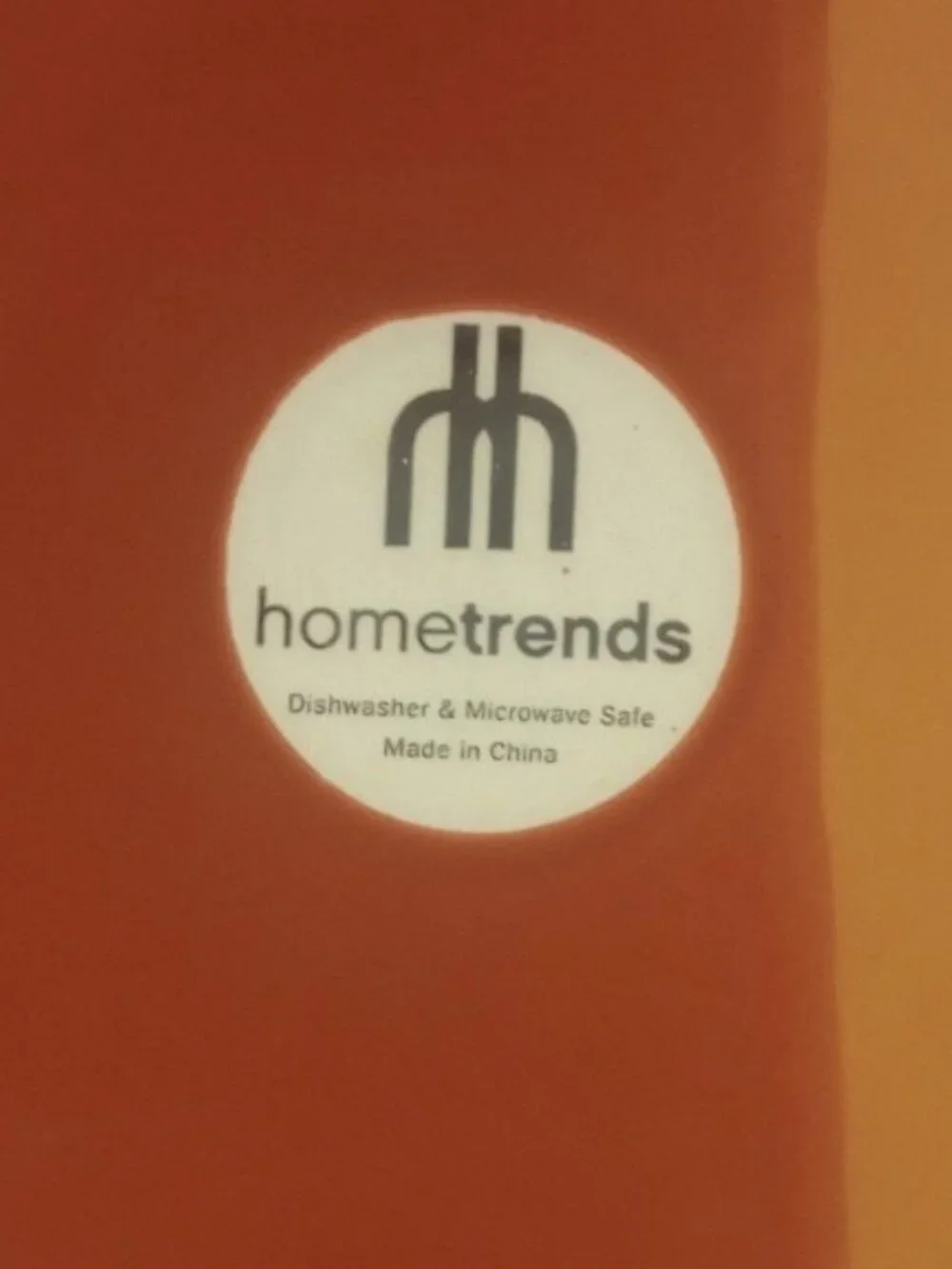 Home Trends Square Dinner Plate